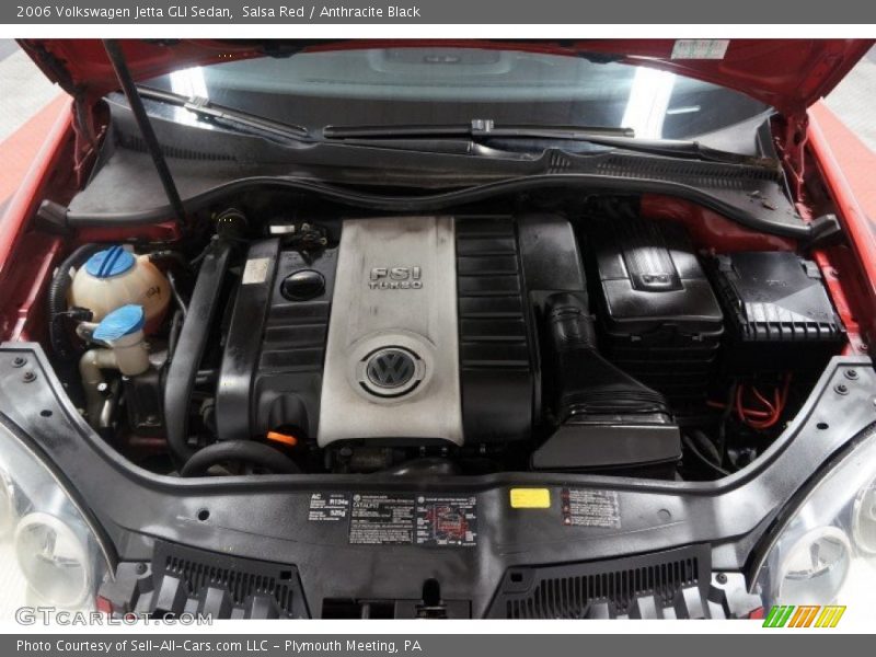 Salsa Red / Anthracite Black 2006 Volkswagen Jetta GLI Sedan