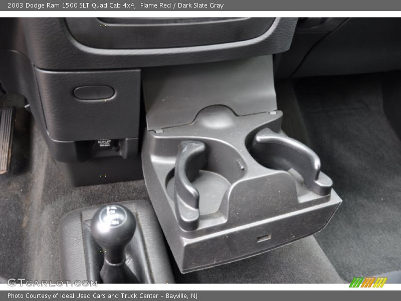 Flame Red / Dark Slate Gray 2003 Dodge Ram 1500 SLT Quad Cab 4x4