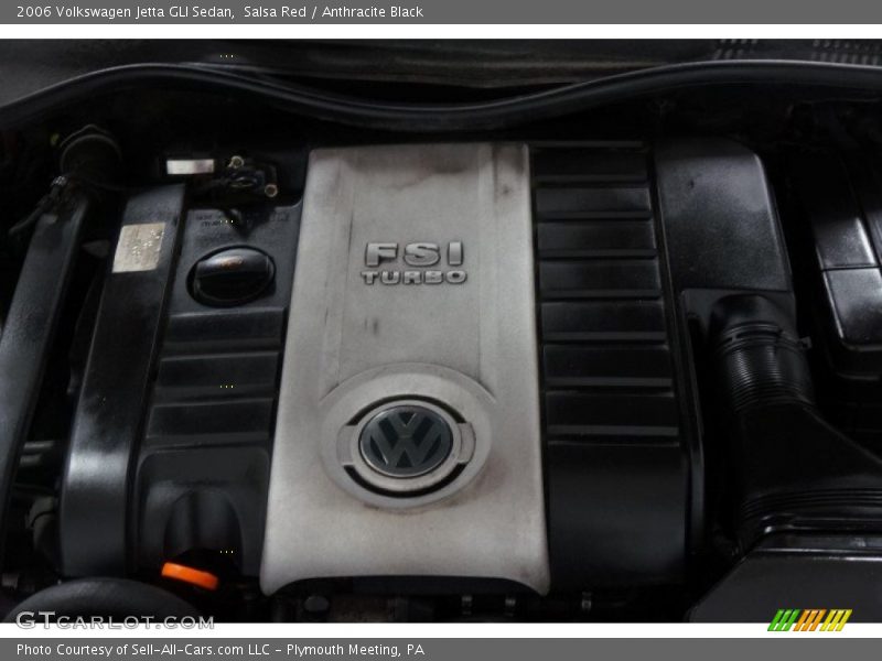 Salsa Red / Anthracite Black 2006 Volkswagen Jetta GLI Sedan