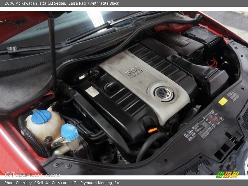 Salsa Red / Anthracite Black 2006 Volkswagen Jetta GLI Sedan