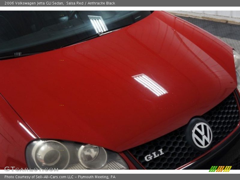 Salsa Red / Anthracite Black 2006 Volkswagen Jetta GLI Sedan