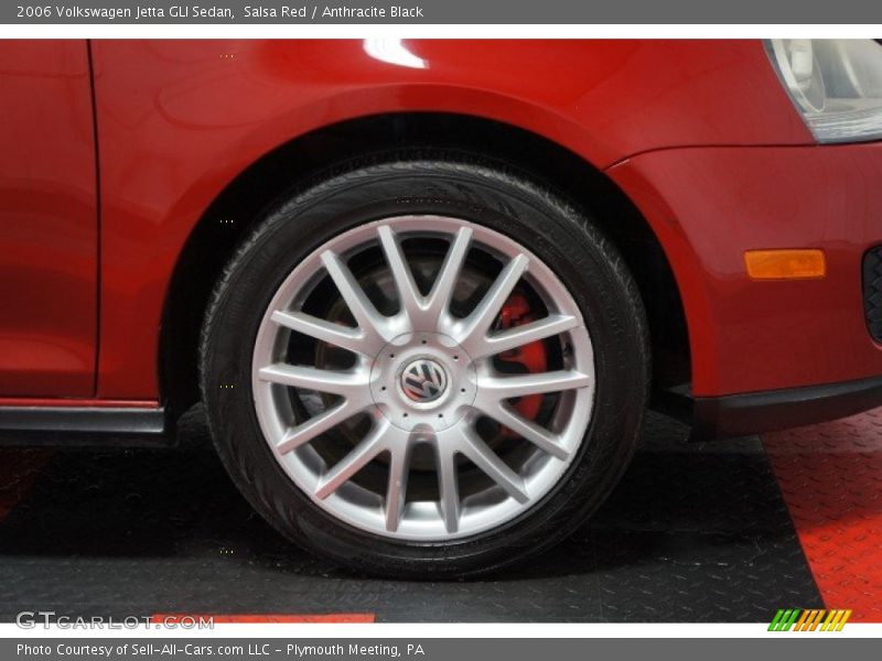 Salsa Red / Anthracite Black 2006 Volkswagen Jetta GLI Sedan