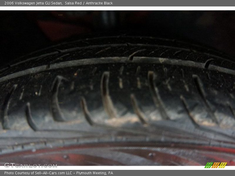 Salsa Red / Anthracite Black 2006 Volkswagen Jetta GLI Sedan