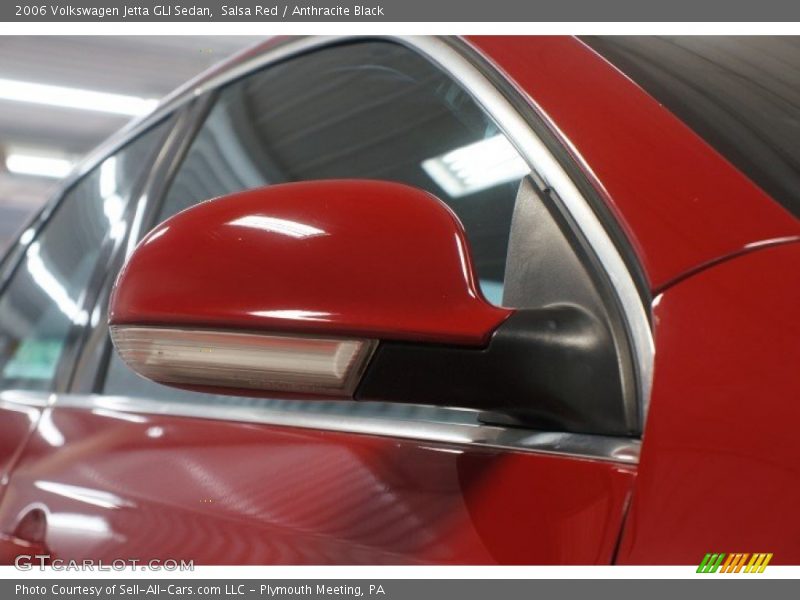 Salsa Red / Anthracite Black 2006 Volkswagen Jetta GLI Sedan