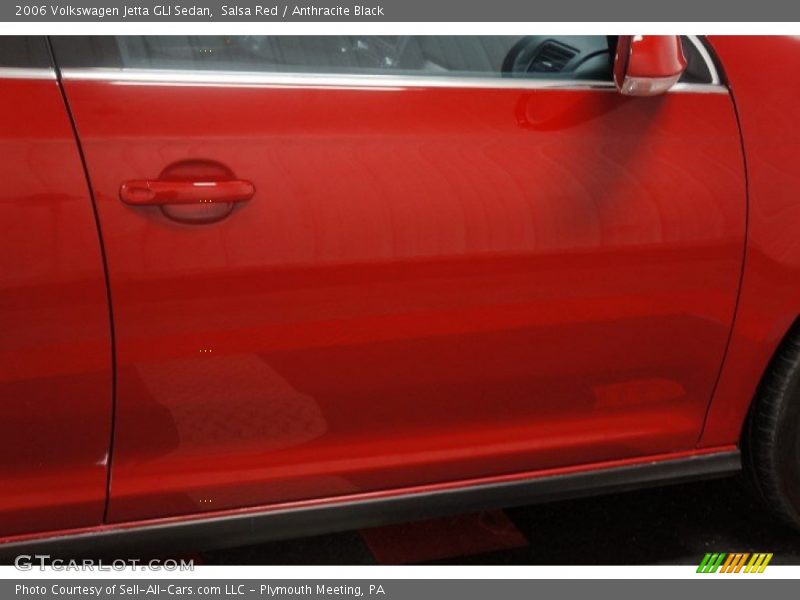 Salsa Red / Anthracite Black 2006 Volkswagen Jetta GLI Sedan