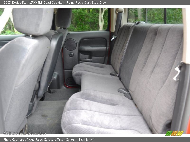 Flame Red / Dark Slate Gray 2003 Dodge Ram 1500 SLT Quad Cab 4x4