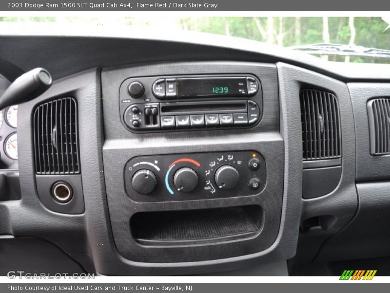 Flame Red / Dark Slate Gray 2003 Dodge Ram 1500 SLT Quad Cab 4x4