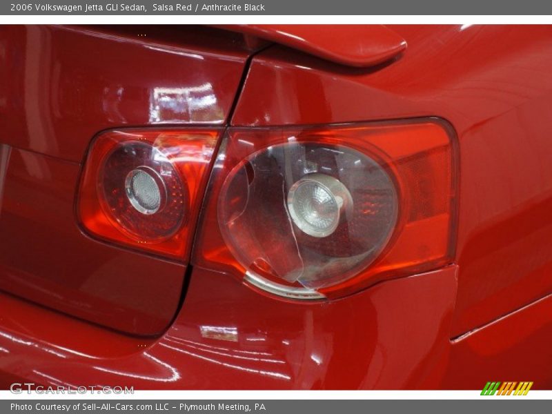 Salsa Red / Anthracite Black 2006 Volkswagen Jetta GLI Sedan