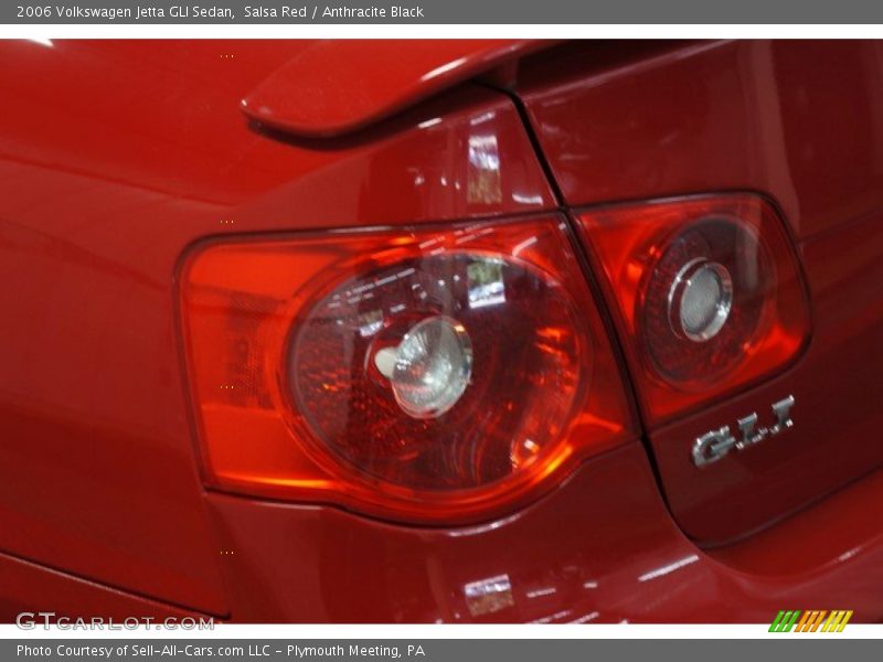 Salsa Red / Anthracite Black 2006 Volkswagen Jetta GLI Sedan