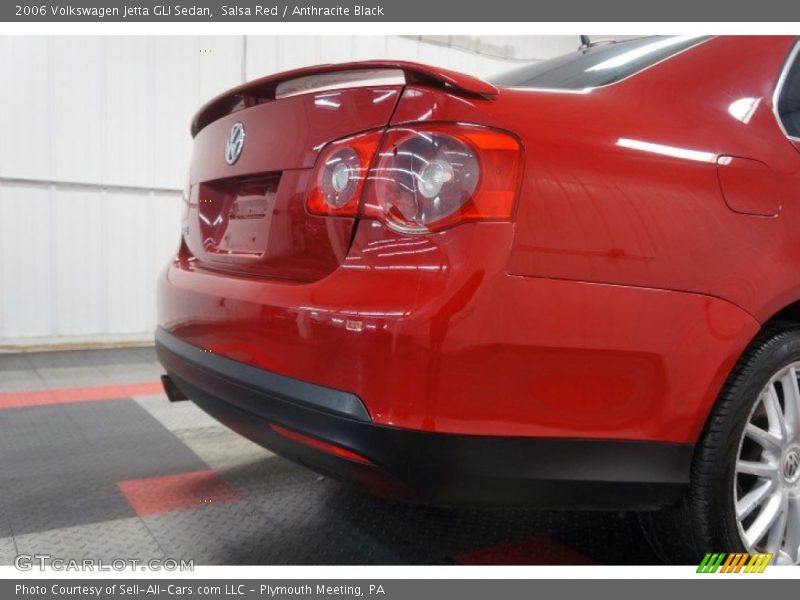Salsa Red / Anthracite Black 2006 Volkswagen Jetta GLI Sedan