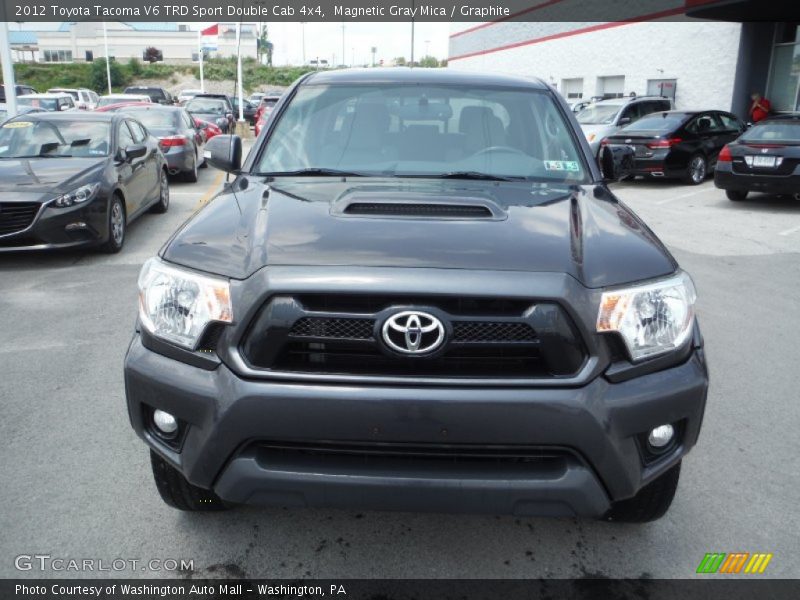 Magnetic Gray Mica / Graphite 2012 Toyota Tacoma V6 TRD Sport Double Cab 4x4
