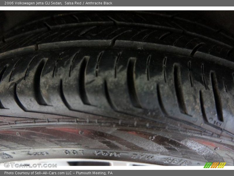 Salsa Red / Anthracite Black 2006 Volkswagen Jetta GLI Sedan