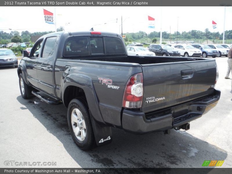 Magnetic Gray Mica / Graphite 2012 Toyota Tacoma V6 TRD Sport Double Cab 4x4