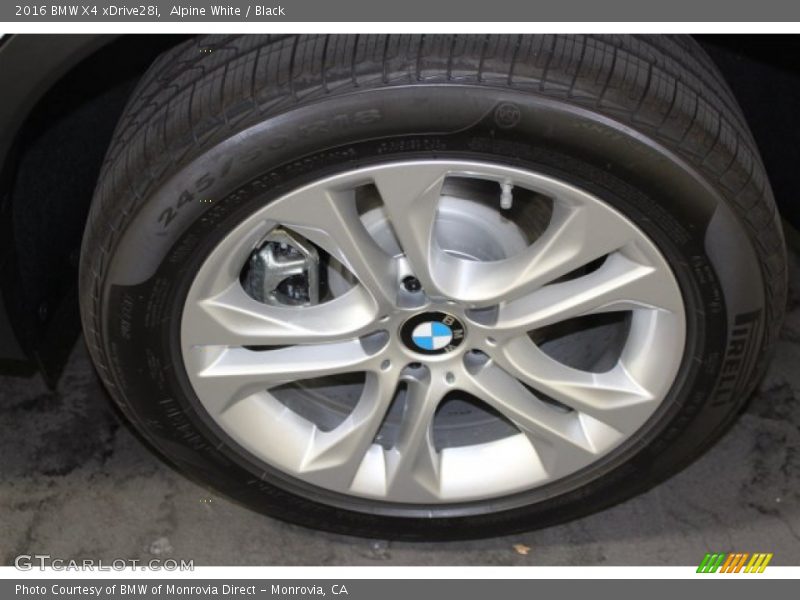 Alpine White / Black 2016 BMW X4 xDrive28i