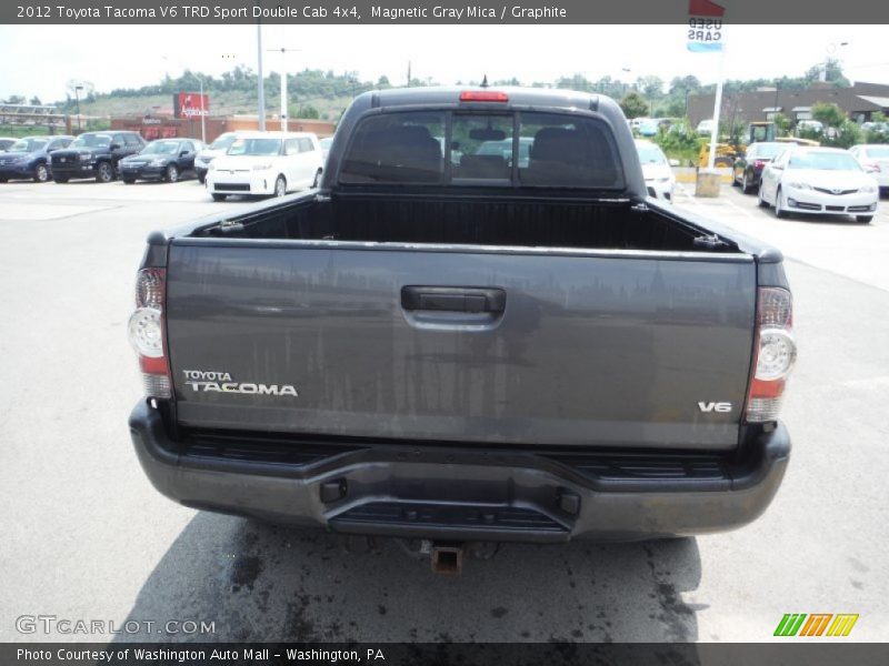 Magnetic Gray Mica / Graphite 2012 Toyota Tacoma V6 TRD Sport Double Cab 4x4