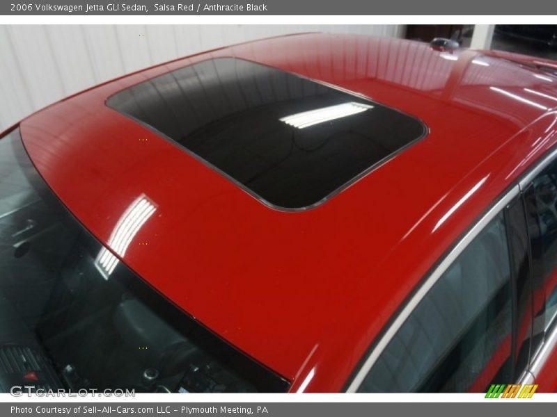 Salsa Red / Anthracite Black 2006 Volkswagen Jetta GLI Sedan