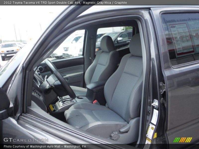 Magnetic Gray Mica / Graphite 2012 Toyota Tacoma V6 TRD Sport Double Cab 4x4