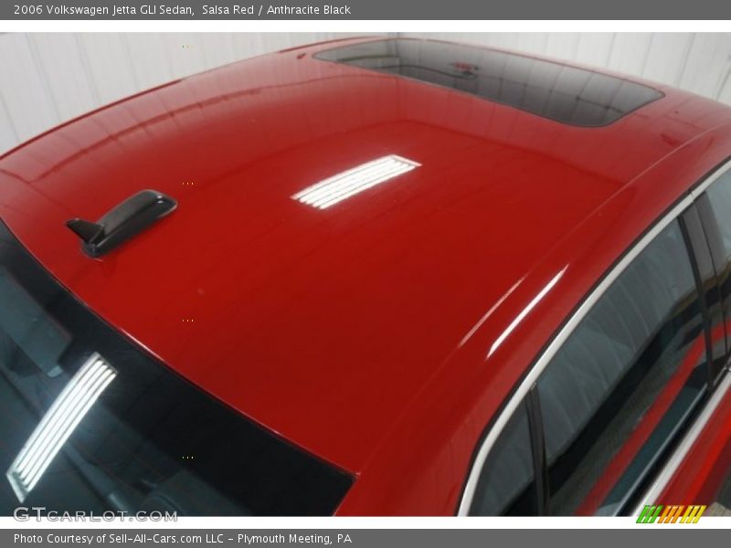 Salsa Red / Anthracite Black 2006 Volkswagen Jetta GLI Sedan