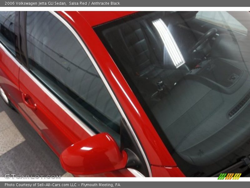Salsa Red / Anthracite Black 2006 Volkswagen Jetta GLI Sedan