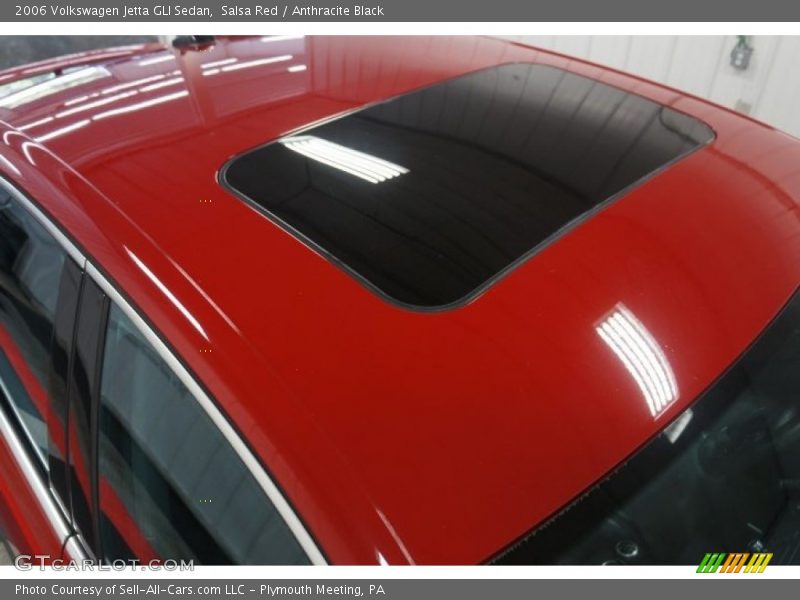 Salsa Red / Anthracite Black 2006 Volkswagen Jetta GLI Sedan