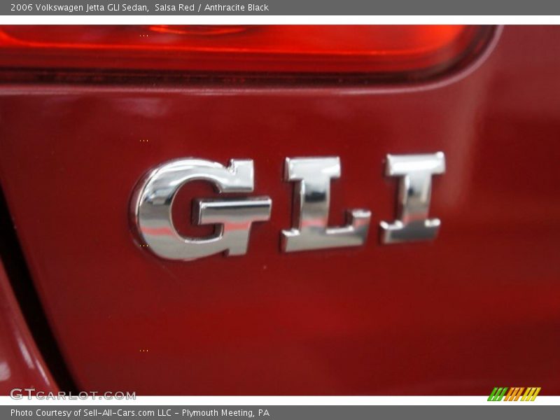 Salsa Red / Anthracite Black 2006 Volkswagen Jetta GLI Sedan