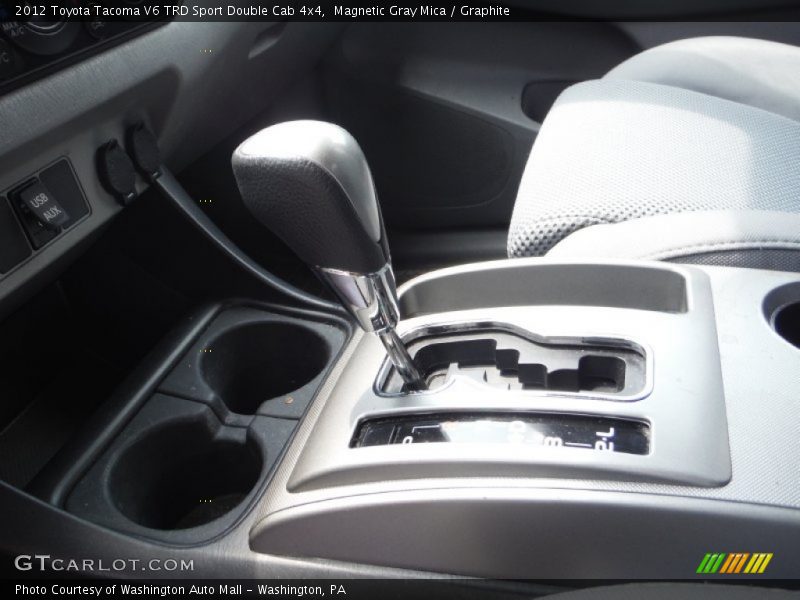 Magnetic Gray Mica / Graphite 2012 Toyota Tacoma V6 TRD Sport Double Cab 4x4