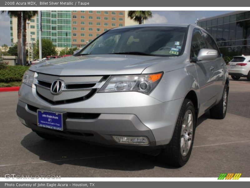 Billet Silver Metallic / Taupe 2008 Acura MDX