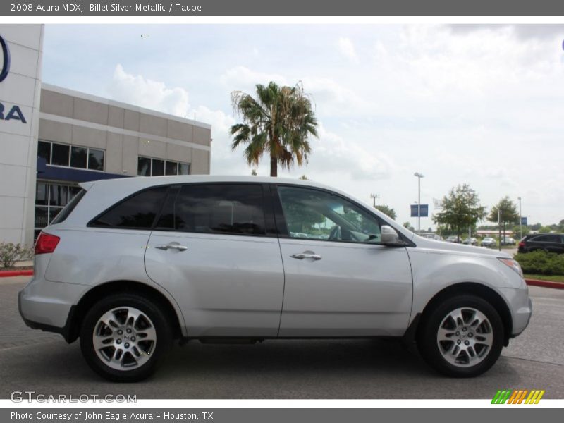 Billet Silver Metallic / Taupe 2008 Acura MDX