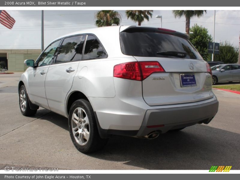Billet Silver Metallic / Taupe 2008 Acura MDX