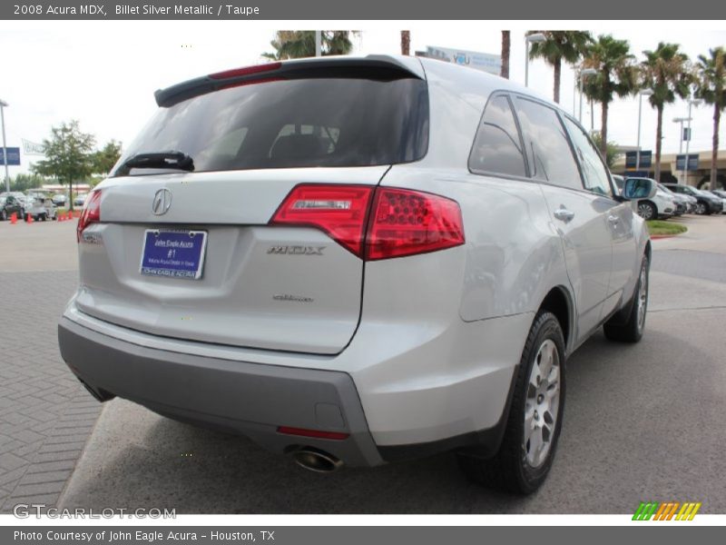 Billet Silver Metallic / Taupe 2008 Acura MDX