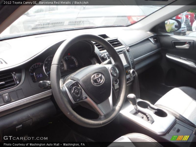 Barcelona Red Metallic / Black/Ash 2012 Toyota Camry SE
