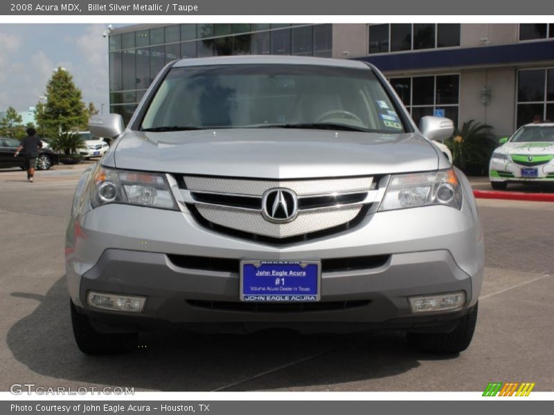 Billet Silver Metallic / Taupe 2008 Acura MDX