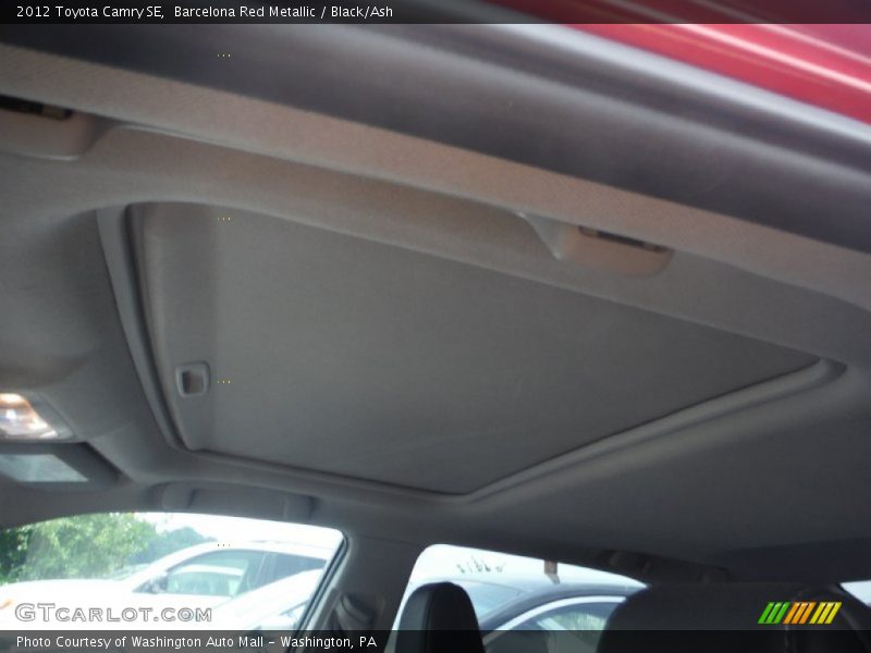 Barcelona Red Metallic / Black/Ash 2012 Toyota Camry SE