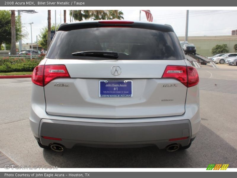 Billet Silver Metallic / Taupe 2008 Acura MDX