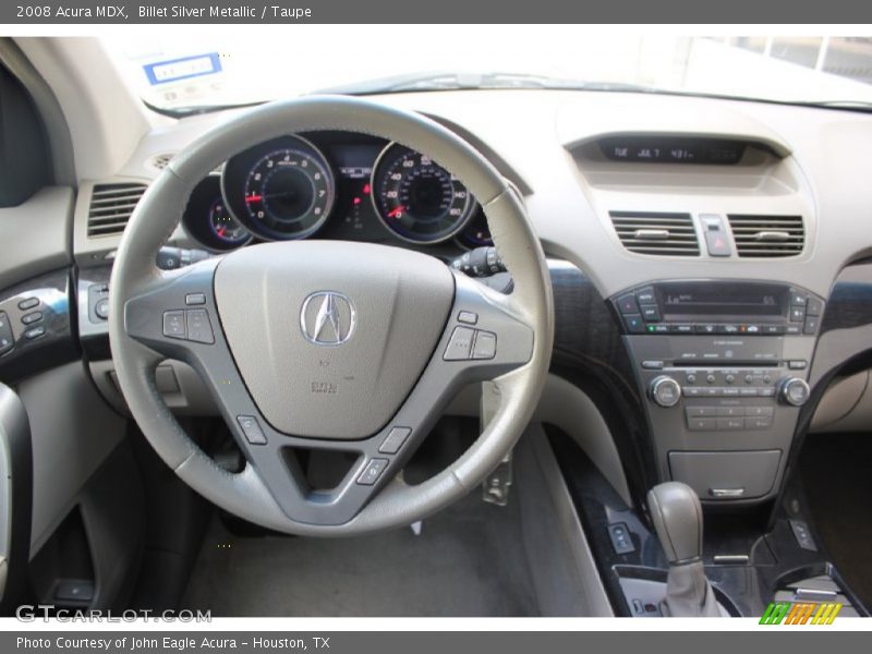 Billet Silver Metallic / Taupe 2008 Acura MDX