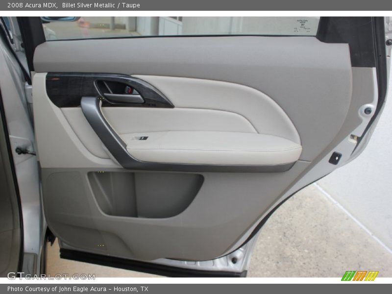 Billet Silver Metallic / Taupe 2008 Acura MDX