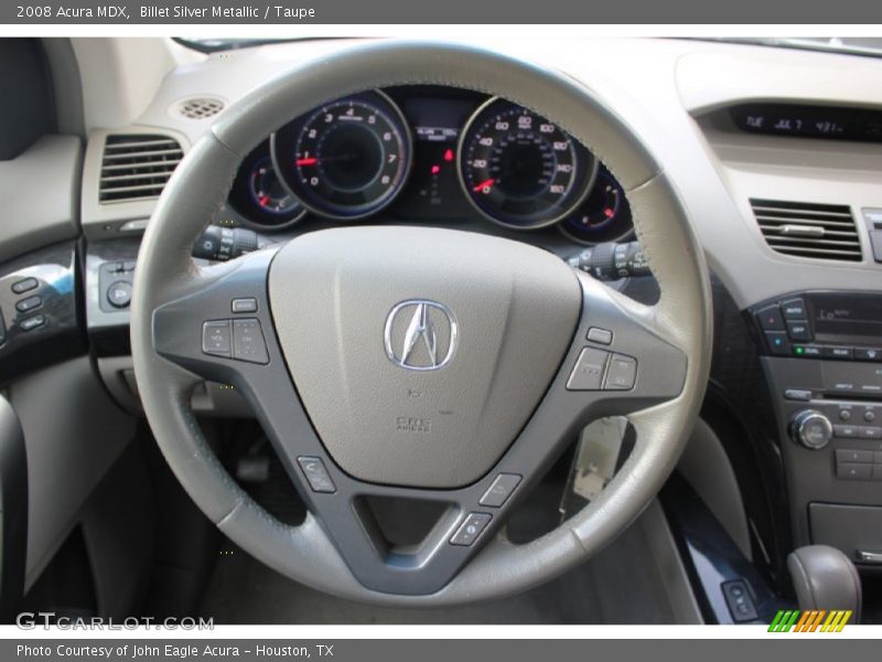 Billet Silver Metallic / Taupe 2008 Acura MDX