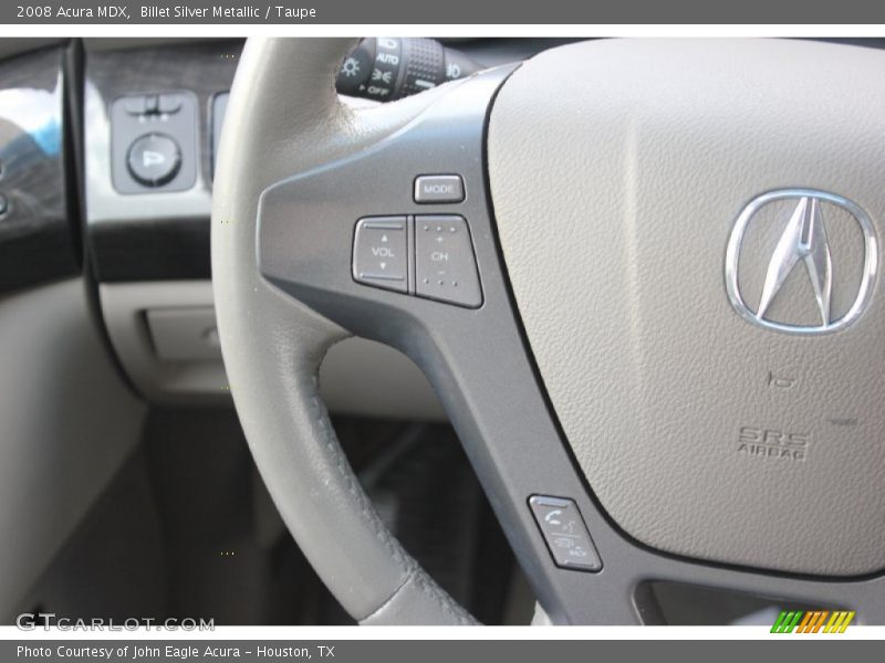 Billet Silver Metallic / Taupe 2008 Acura MDX
