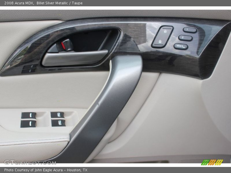 Billet Silver Metallic / Taupe 2008 Acura MDX