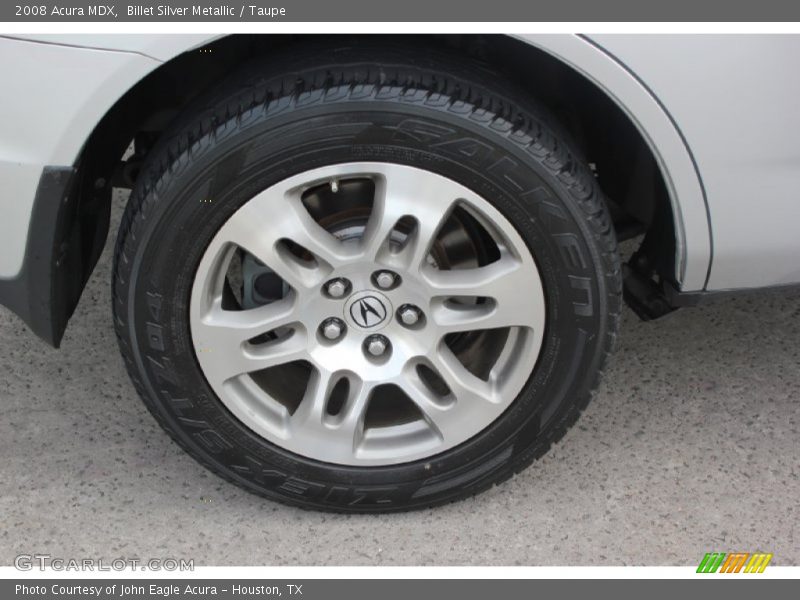 Billet Silver Metallic / Taupe 2008 Acura MDX