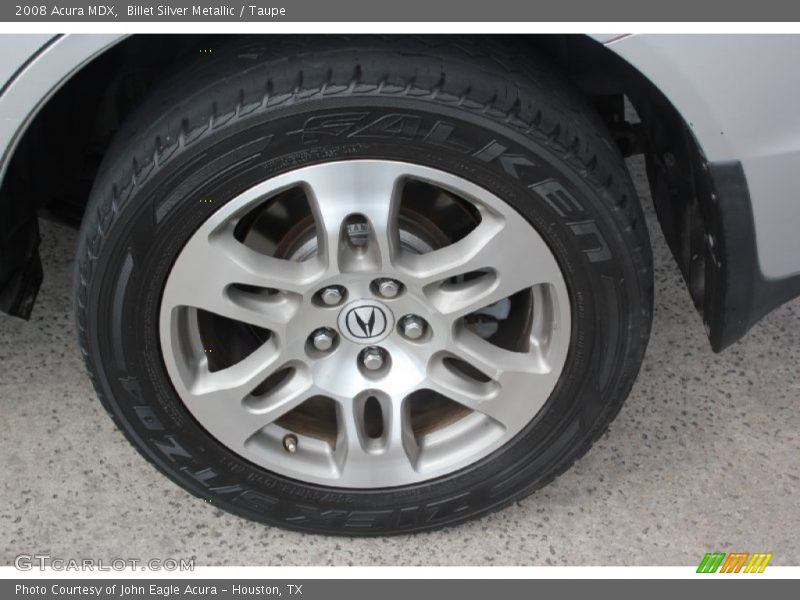 Billet Silver Metallic / Taupe 2008 Acura MDX