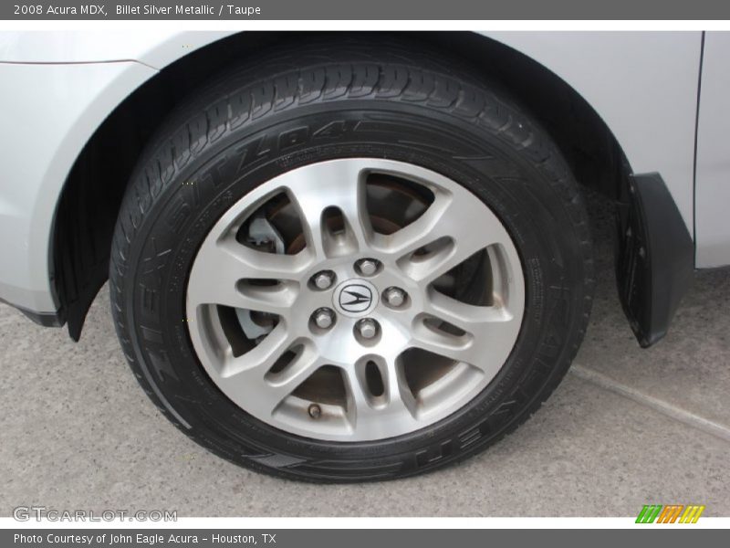Billet Silver Metallic / Taupe 2008 Acura MDX
