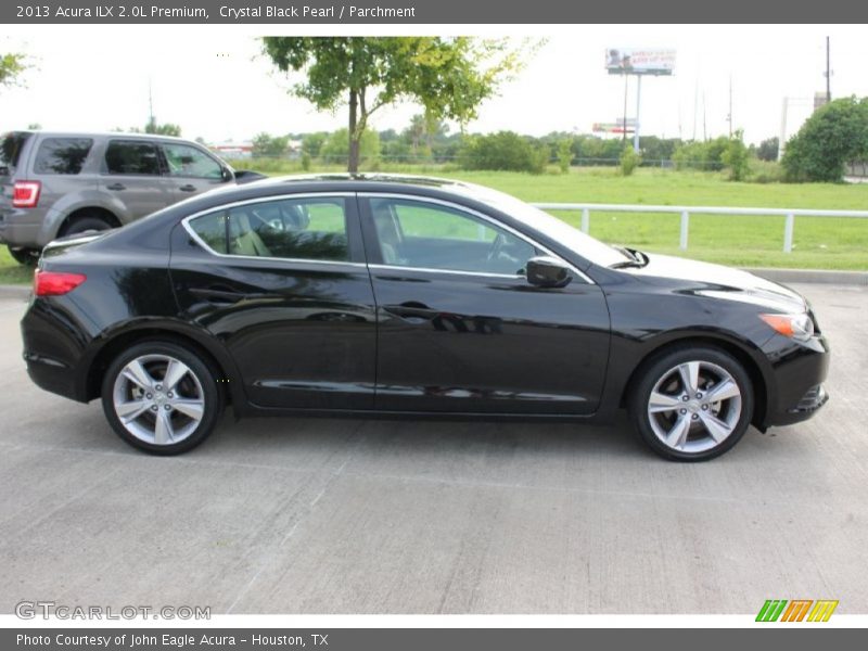Crystal Black Pearl / Parchment 2013 Acura ILX 2.0L Premium