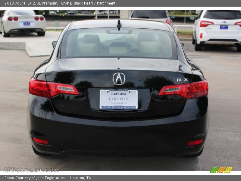 Crystal Black Pearl / Parchment 2013 Acura ILX 2.0L Premium