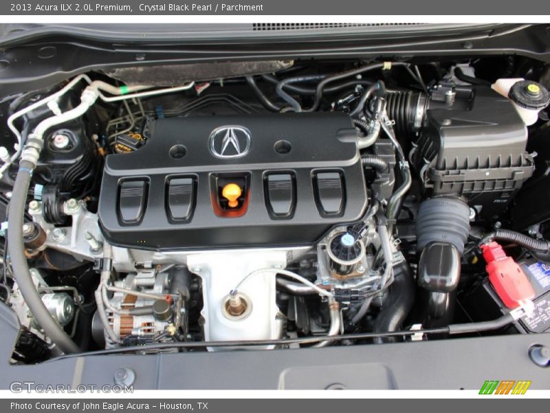 Crystal Black Pearl / Parchment 2013 Acura ILX 2.0L Premium
