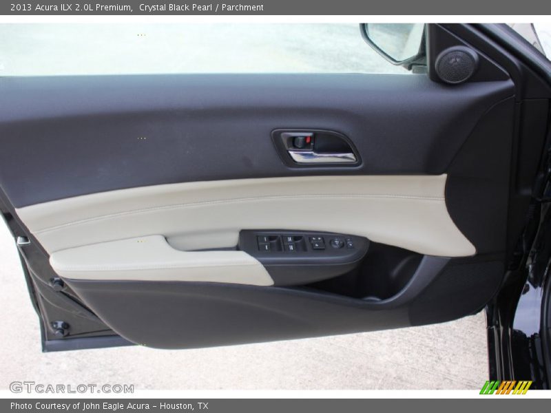 Crystal Black Pearl / Parchment 2013 Acura ILX 2.0L Premium