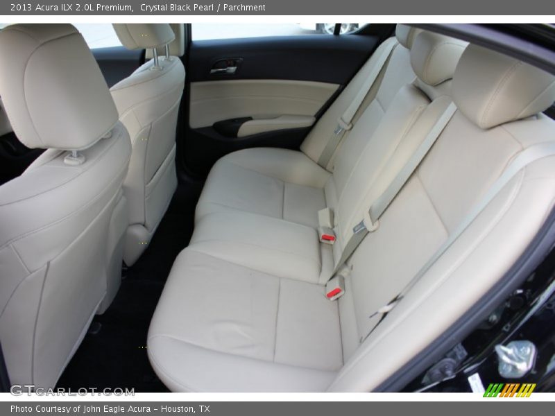 Crystal Black Pearl / Parchment 2013 Acura ILX 2.0L Premium