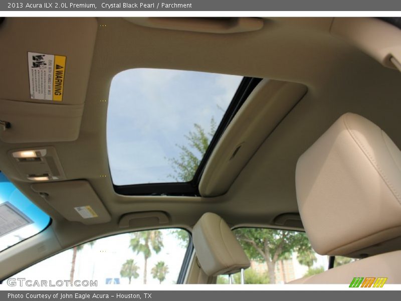 Crystal Black Pearl / Parchment 2013 Acura ILX 2.0L Premium