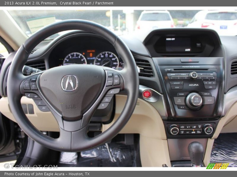 Crystal Black Pearl / Parchment 2013 Acura ILX 2.0L Premium