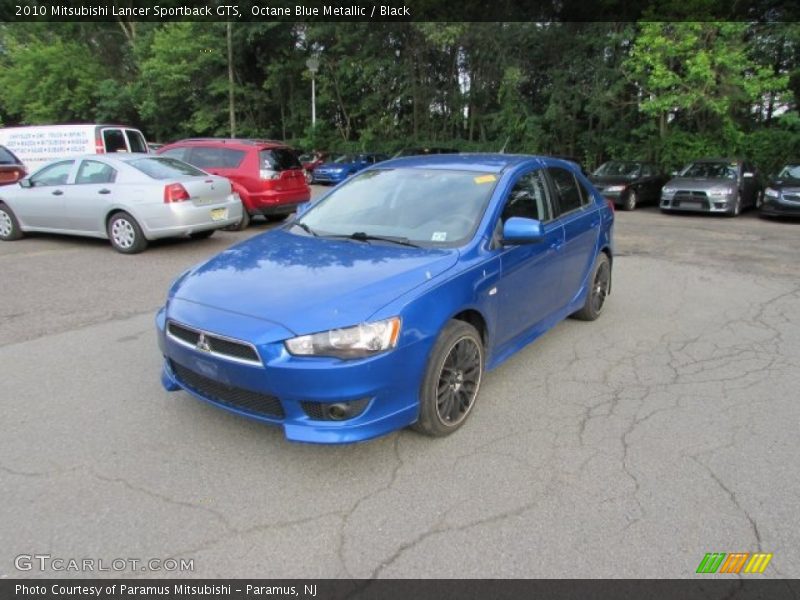 Front 3/4 View of 2010 Lancer Sportback GTS